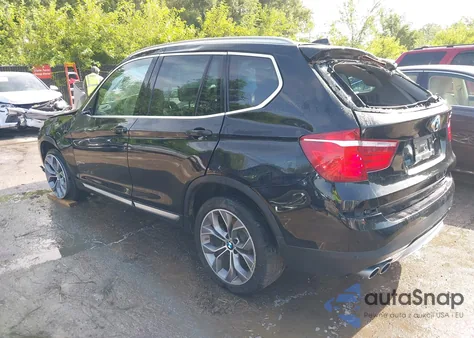 2017 BMW X3 xDrive28I z USA, uszkodzony, nr VIN 5UXWX9C35H0W73165
